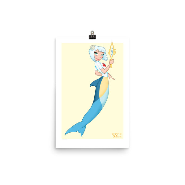 Rescue Siren Maris - Enhanced Matte Paper Poster (Artist: Chris Sanders)