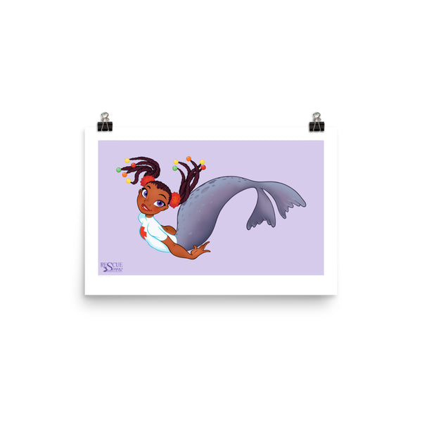 Rescue Siren Pippa - Enhanced Matte Paper Poster (Artist: Chris Sanders)