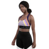 Pippa Purple - Longline Sports Bra - Retro RES·Q