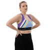Echo - Longline Sports Bra - Retro RES·Q