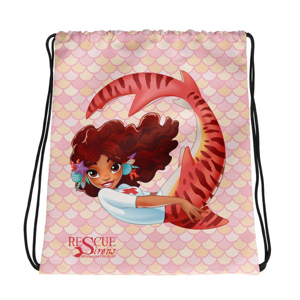 Rescue Siren Kelby Drawstring Bag (Artist: Kellee Riley)