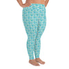 Nim Aqua - Classic Mermaid Scales Leggings - MerCurvy