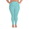 Nim Aqua - Classic Mermaid Scales Leggings - MerCurvy