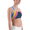 Experimental Prototype Navy - Sports Bra - Retro RES·Q