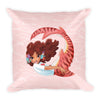 Rescue Siren Kelby Square Pillow (Artist: Kellee Riley)