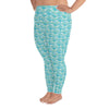 Nim Aqua - Classic Mermaid Scales Leggings - MerCurvy