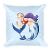 Rescue Siren Echo Square Pillow (Artist: Kellee Riley)