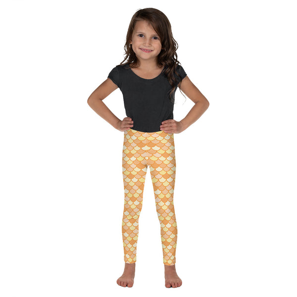 Maris Gold - Classic Mermaid Scales Leggings - Kids'