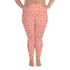Kelby Coral - Classic Mermaid Scales Leggings - MerCurvy