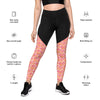 Kelby Coral - Sports Leggings