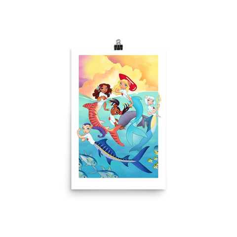 The Pod's All Here - Premium Luster Paper Poster (Artist: Chris Sanders)