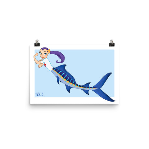 Rescue Siren Echo - Enhanced Matte Paper Poster (Artist: Chris Sanders)