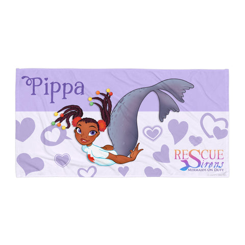 Rescue Siren Pippa Towel (Artist: Chris Sanders)