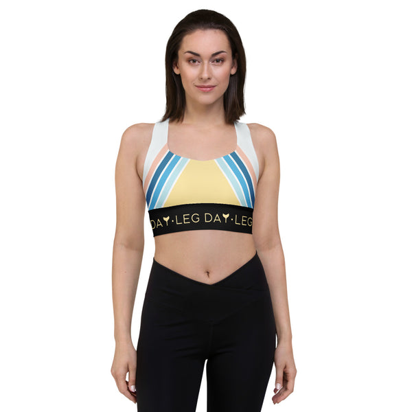 Maris - Longline Sports Bra - Retro RES·Q