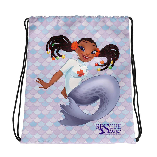 Rescue Siren Pippa Drawstring Bag (Artist: Kellee Riley)