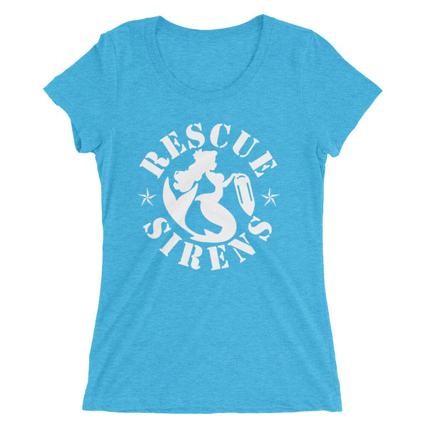 "Rescue Sirens" Emblem Triblend T-Shirt - Women's