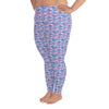 Pippa Purple - Classic Mermaid Scales Leggings - MerCurvy