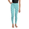 Nim Aqua - Classic Mermaid Scales Leggings - Youth