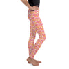 Kelby Coral - Classic Mermaid Scales Leggings - Youth