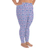 Pippa Purple - Classic Mermaid Scales Leggings - MerCurvy