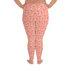Kelby Coral - Classic Mermaid Scales Leggings - MerCurvy