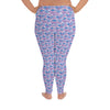 Pippa Purple - Classic Mermaid Scales Leggings - MerCurvy