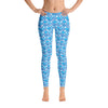 Echo Navy Blue - Classic Mermaid Scales Leggings - Adult