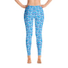 Echo Navy Blue - Classic Mermaid Scales Leggings - Adult