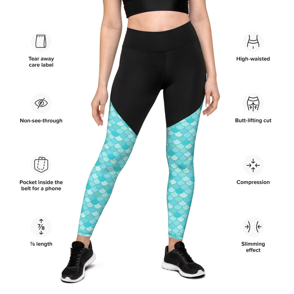 Nim Aqua - Sports Leggings – Rescue Sirens