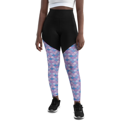 Pippa Purple - Sports Leggings