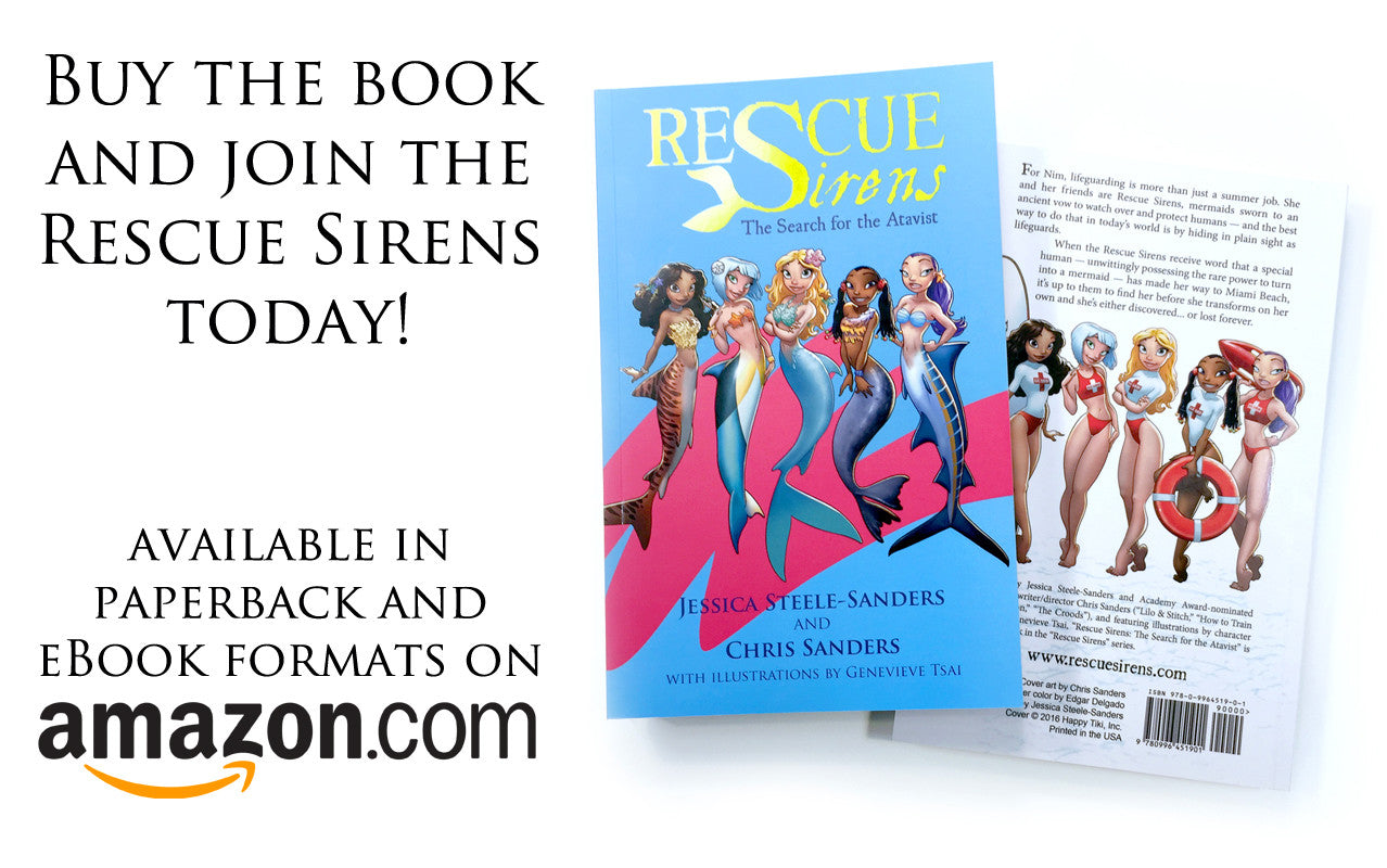 "Rescue Sirens: The Search for the Atavist" paperback